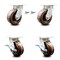 Service Caster 5 Inch Kingpinless High Temp Phenolic Wheel Caster Swivel Locks 2 Brakes, 2PK SCC-KP30S520-PHRHT-BSL-2-SLB-2 - alternate 1